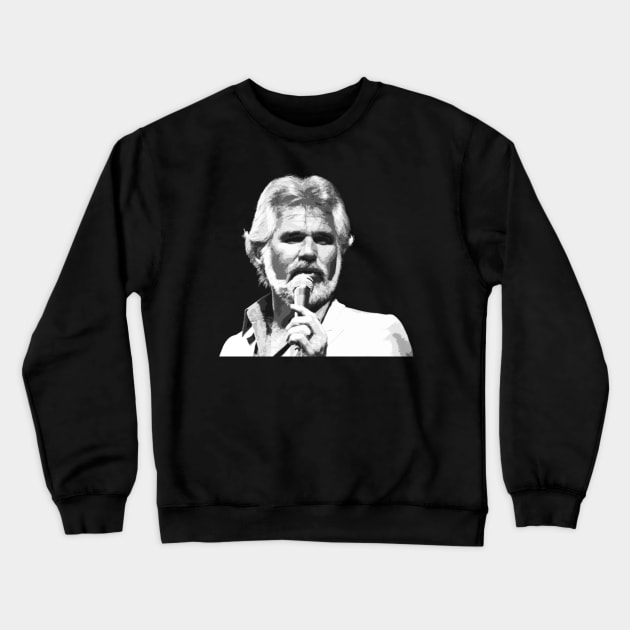 Kenny Rogers // Vintage Style Design Crewneck Sweatshirt by Indanafebry